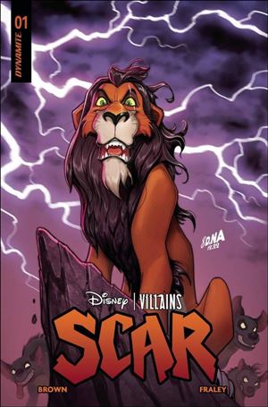 Disney Villains: Scar issue 1-G David Nakayama 1:10 Cover