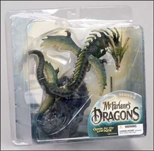 McFarlane's Dragons Series 2: Quest For The Lost King figure 4 Water Dragon Clan 2