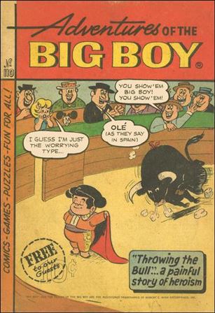 Adventures of the Big Boy issue 110-B West Coast Cover