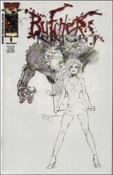 Butcher Knight issue 1-D Dwayne Turner sketch cover