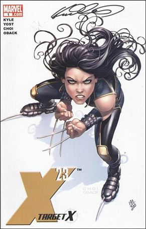 X-23: Target X issue 1-D DF (Signed by Mike Choi) 1/200