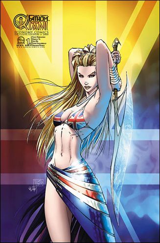 Michael Turner's Fathom: Kiani (2007) issue 1-F Economy Comics Cover 1/1000