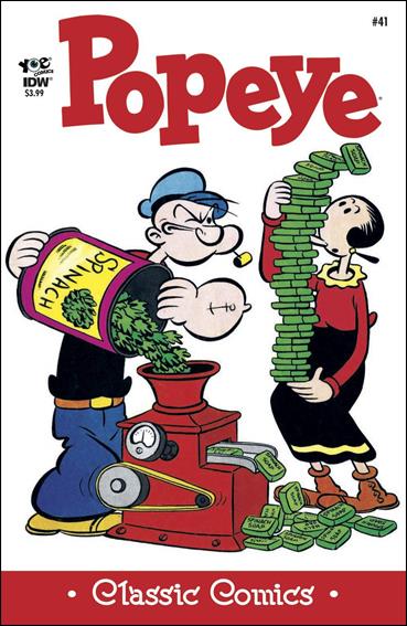 Classic Popeye issue 41 Bud Sagendorf Cover