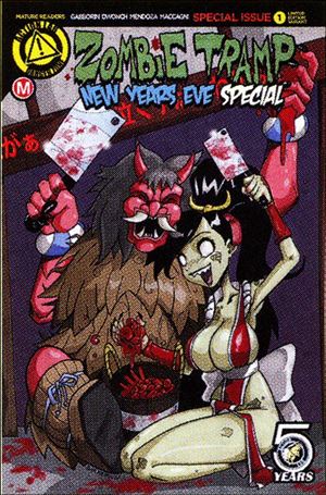 Zombie Tramp: New Year's Eve Special issue 1-G Dan Mendoza AOD Collectables Exclusive