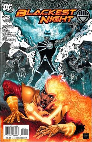 Blackest Night issue 3-B Ethan Van Sciver 1:25 Cover