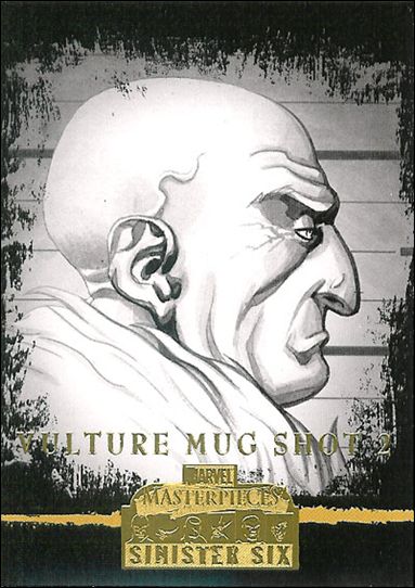 2008 Marvel Masterpieces: Series 3 (Base Set) card 90 Vulture Mug Shot 2