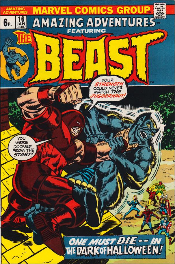 Amazing Adventures (1970) issue 16-B UK Price Cover