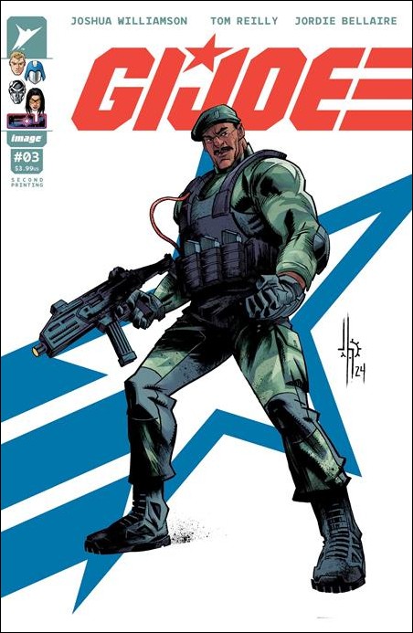 G.I. Joe (2024) issue 3-I Jason Howard "Stalker" Cover (Second Printing)