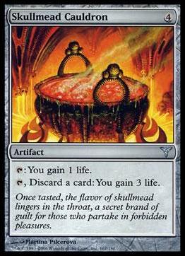 Magic the Gathering: Dissension (Base Set) card 167 Skullmead Cauldron