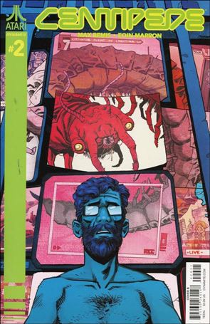 Centipede (2017) issue 2-B Eoin Marron Cover
