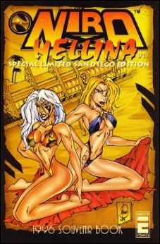 Nira X: Hellina issue 1-D San Diego Comic-Con Souvenir Cover