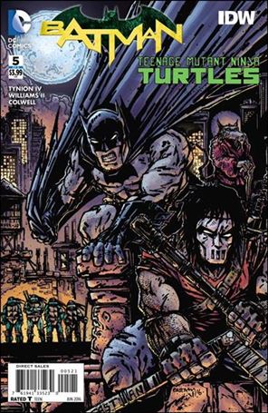 Batman/Teenage Mutant Ninja Turtles issue 5-B Kevin Eastman 1:50 Cover