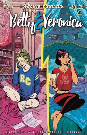 Betty & Veronica issue 2-B Veronica Fish Cover