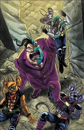 Biker Mice from Mars (2024) issue 3-F Jason Flowers Webstore Exclusive Cover 1/500
