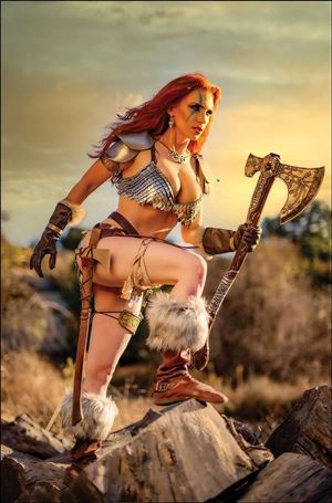 Red Sonja (2019) issue 26-I 1:11 Virgin Cosplay Photo Cover