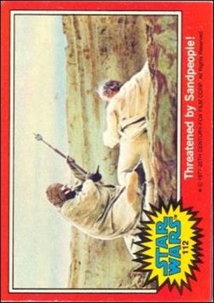 Star Wars: Series 2 (Base Set) card 112 Threatened by Sandpeople!