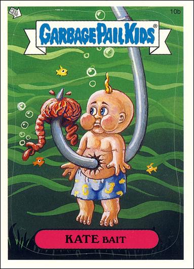 Garbage Pail Kids All-New Series 2 (Base Set)   card 10b Kate Bait