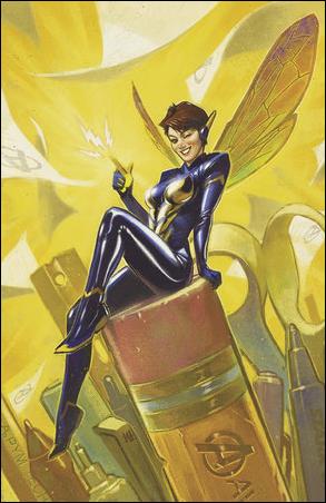 Avengers Inc. issue 2-E Ben Harvey Wasp 1:50 Virgin Cover