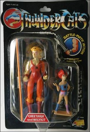 ThunderCats (1985) figure 2-B Cheetara and Wilykit (No Mumm-Ra Offer)