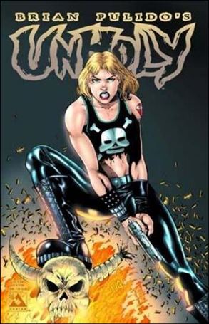 Brian Pulido's Unholy issue 1-J Bad Attitude Cover