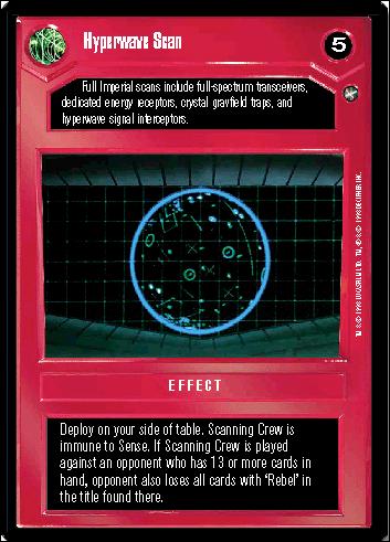 Star Wars: A New Hope Limited (Base Set) card 39 Hyperwave Scan
