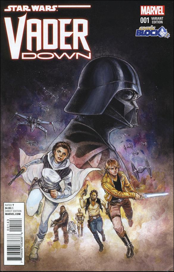 Star Wars: Vader Down issue 1-S Siya Oum Comic Block Cover