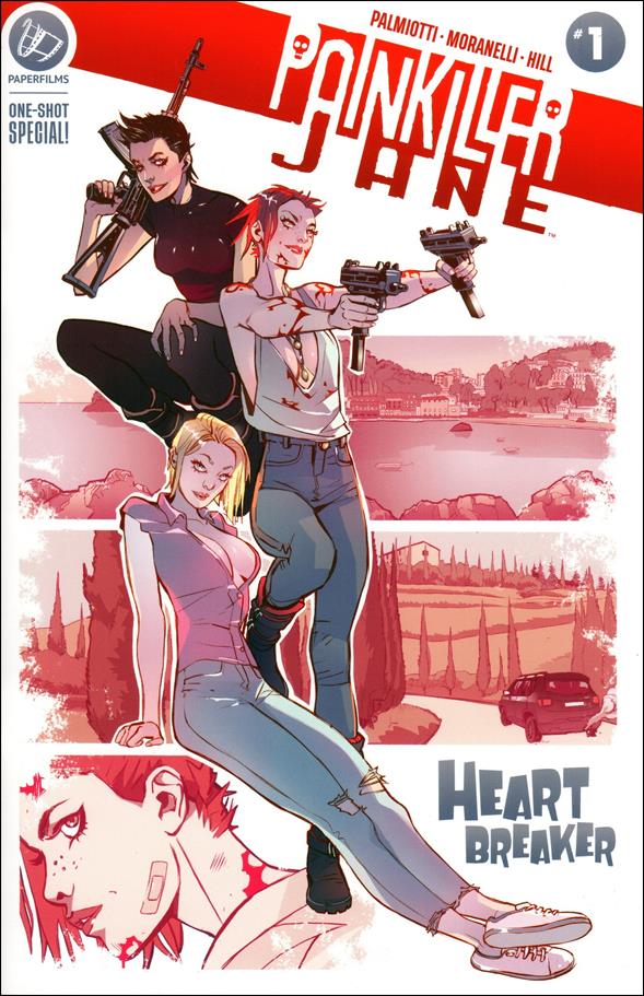 Painkiller Jane: Heartbreaker issue nn Romina Moranelli Cover
