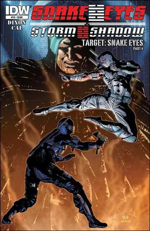 Snake Eyes and Storm Shadow issue 19 Alex Cal Cover