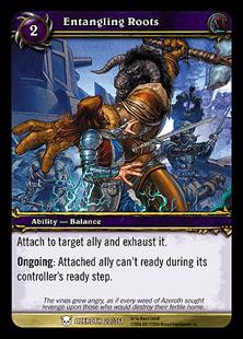 World of Warcraft: Heroes of Azeroth (Base Set) card 20 Entangling Roots