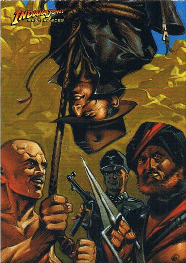Indiana Jones Masterpieces (Base Set) card 34 Familiar Guys...?