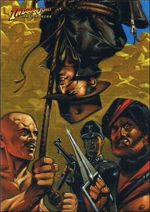 Indiana Jones Masterpieces (Base Set) card 34 Familiar Guys...?