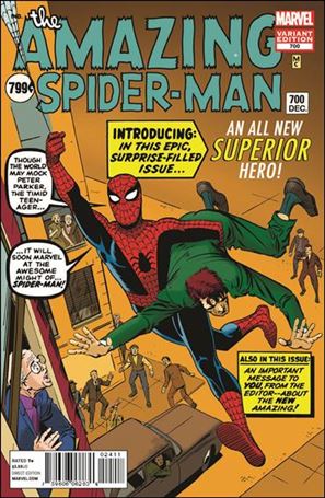 Amazing Spider-Man (1963) issue 700-H Steve Ditko 1:200 Cover