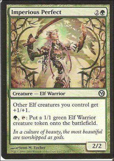 Magic the Gathering: Duels of the Planeswalkers (Base Set) card 71 Imperious Perfect