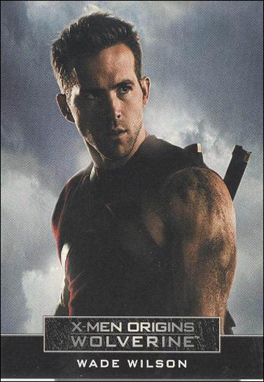 X-Men Origins: Wolverine (Casting Call Subset) card C2 Ryan Reynolds as Wade Wilson