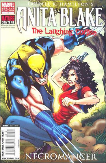 Anita Blake, The Laughing Corpse - Necromancer issue 1-B 1:10 Wolverine Cover