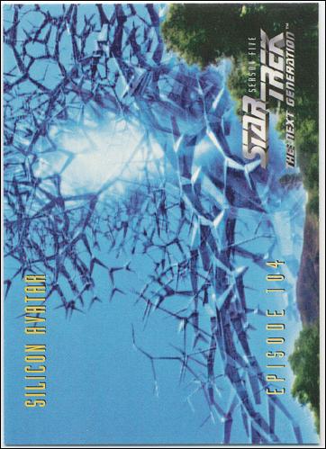Star Trek: The Next Generation - The Episode Collection Season Five (Base Set) card 440 Silicon Avatar, Episode 104B