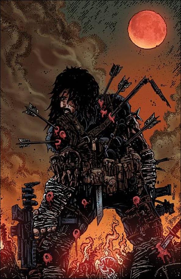 BRZRKR issue 10-D Kevin Eastman Foil Cover