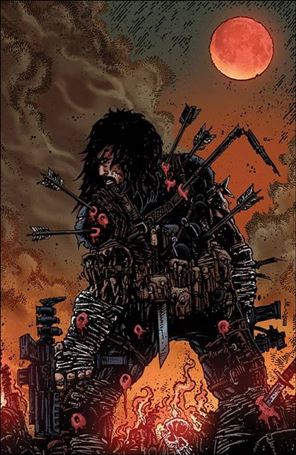 BRZRKR issue 10-D Kevin Eastman Foil Cover