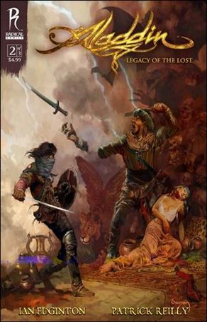 Aladdin: Legacy of the Lost issue 2 Arthur Suydam Cover