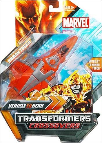 Marvel Transformers Crossovers figure 6 Human Torch