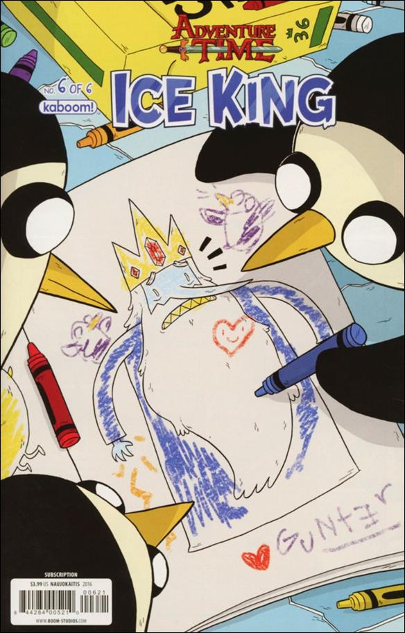 Adventure Time: Ice King issue 6-B Pranas Naujokaitis Subscription Cover