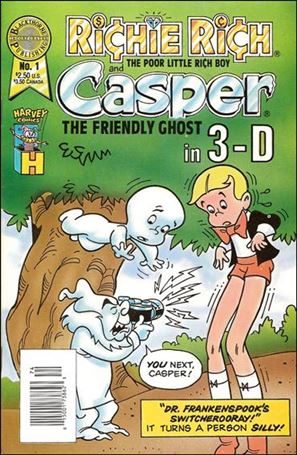 Richie Rich & Casper in 3-D: Blackthorne 3-D Series Cover Image 1