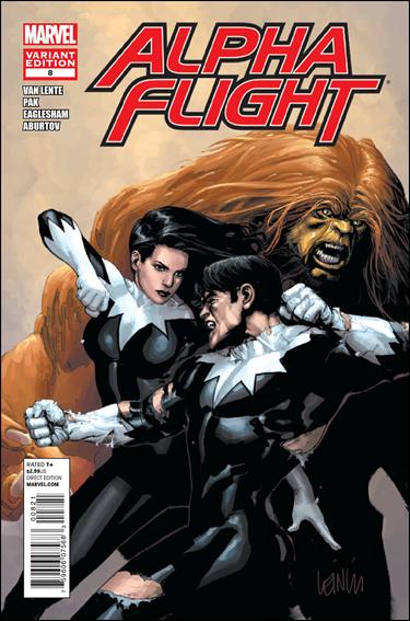 Alpha Flight (2011) issue 8-B Leinil Francis Yu 1:15 Cover