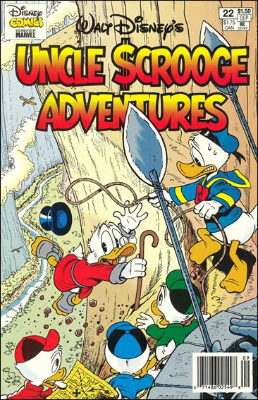 Walt Disney's Uncle Scrooge Adventures issue 22-B Marvel Cover