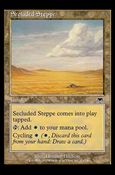 Magic the Gathering: Onslaught (Base Set) card 324 Secluded Steppe