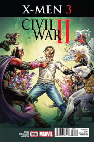 Civil War II: X-Men issue 3 David Yardin Cover