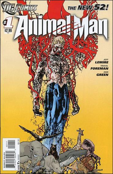 Animal Man (2011) issue 1 Standard Cover