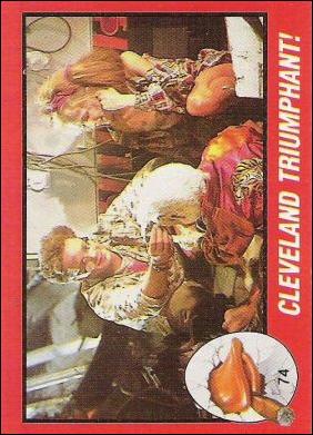 Howard the Duck (Movie) (Base Set) card 74 Cleveland Triumphant!