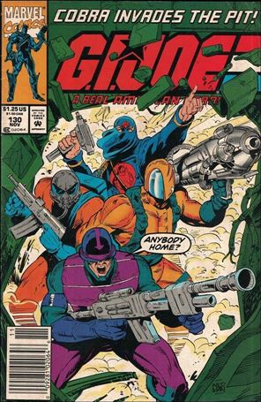 G.I. Joe: A Real American Hero issue 130-B Newsstand Cover