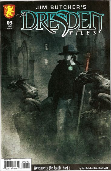 Jim Butcher's The Dresden Files: Welcome to the Jungle issue 3 Chris McGrath Cover